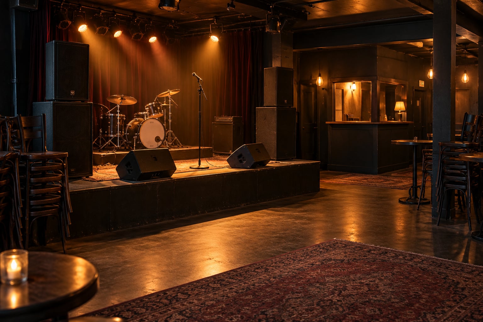how to choose a venue size for a first tour