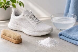 how to clean sneaker midsoles