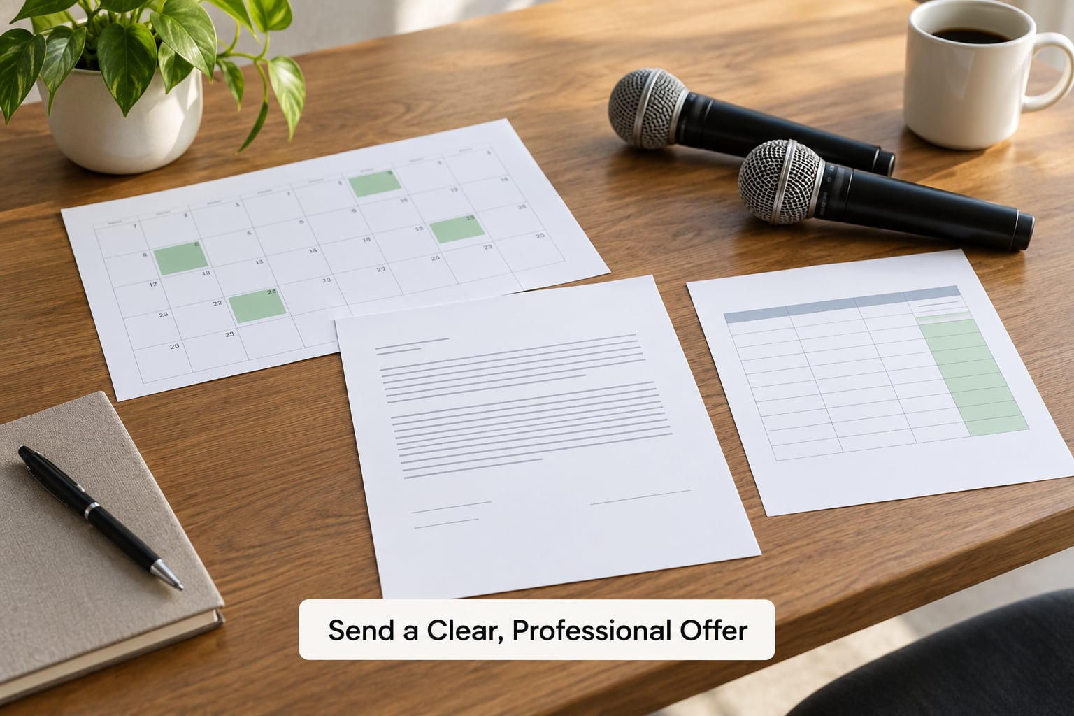Send a Clear, Professional Offer