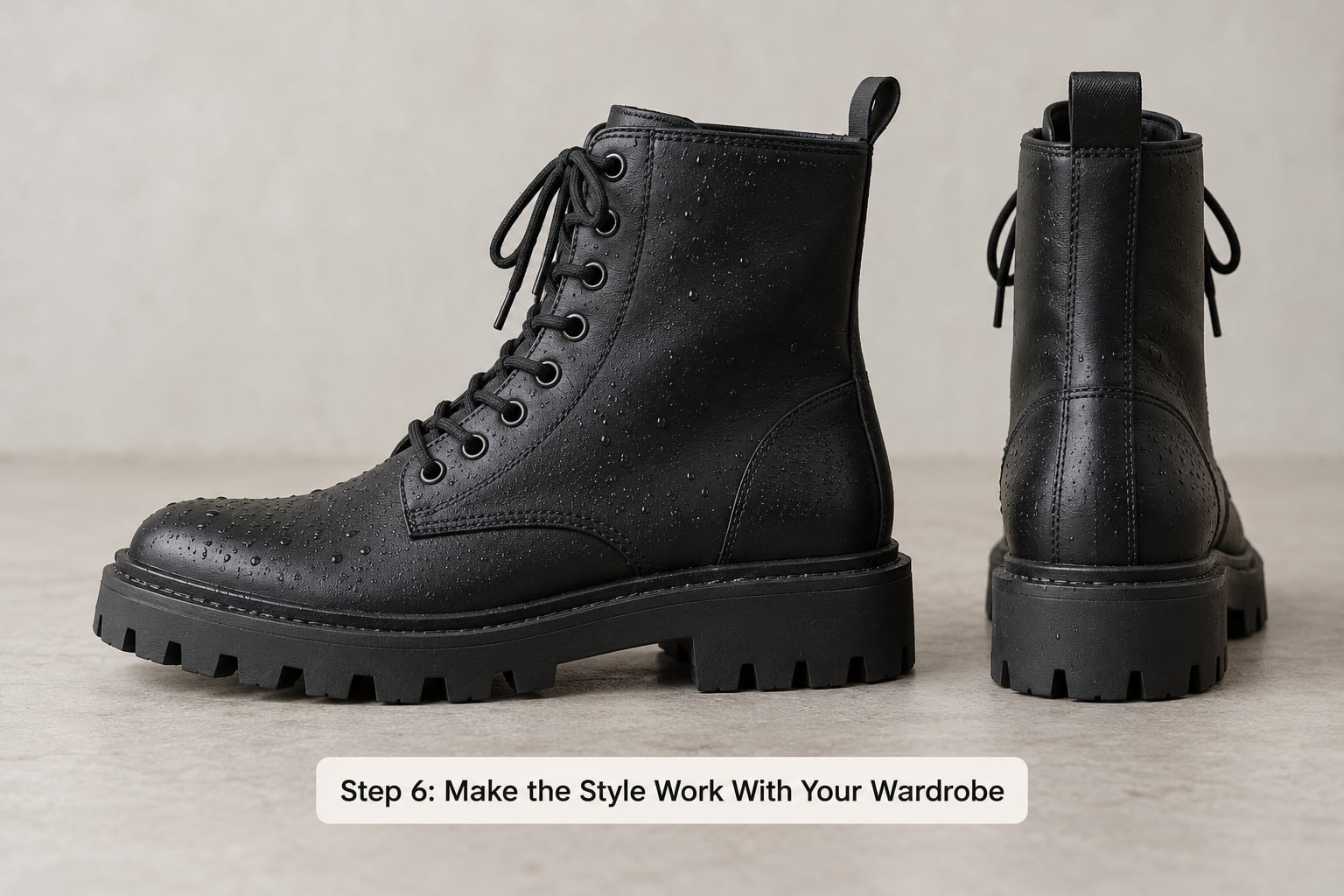 Step 6: Make the Style Work With Your Wardrobe
