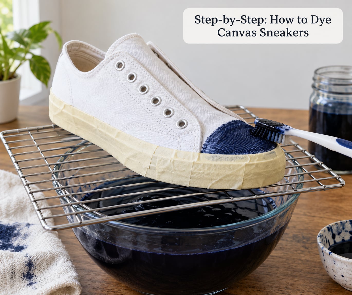 Step-by-Step: How to Dye Canvas Sneakers