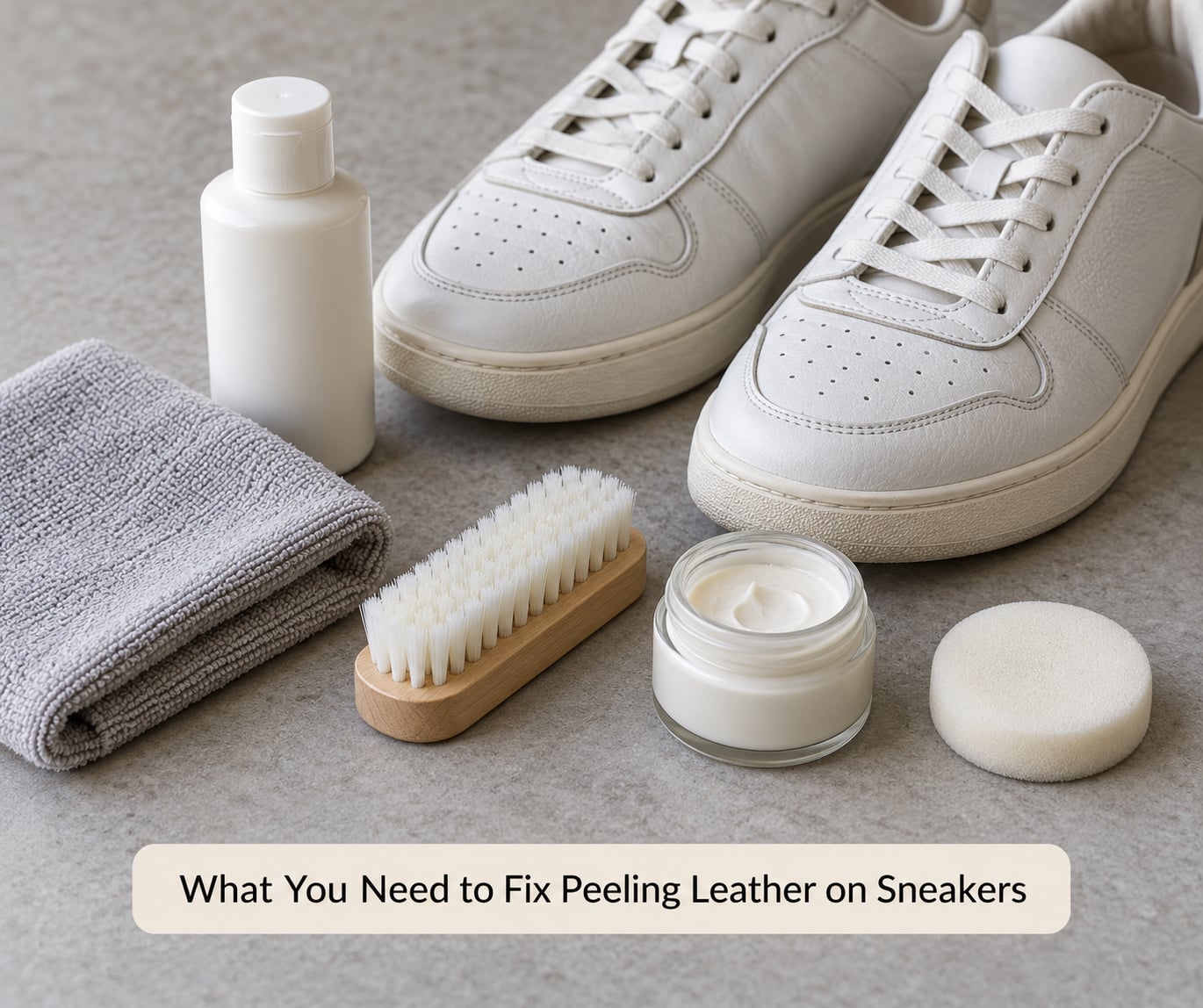 What You Need to Fix Peeling Leather on Sneakers
