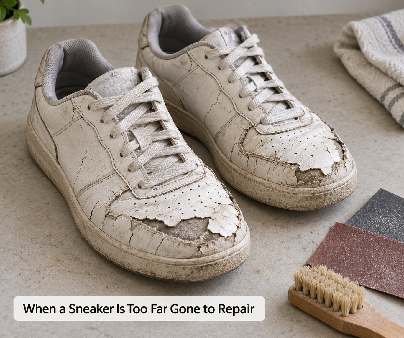 When a Sneaker Is Too Far Gone to Repair