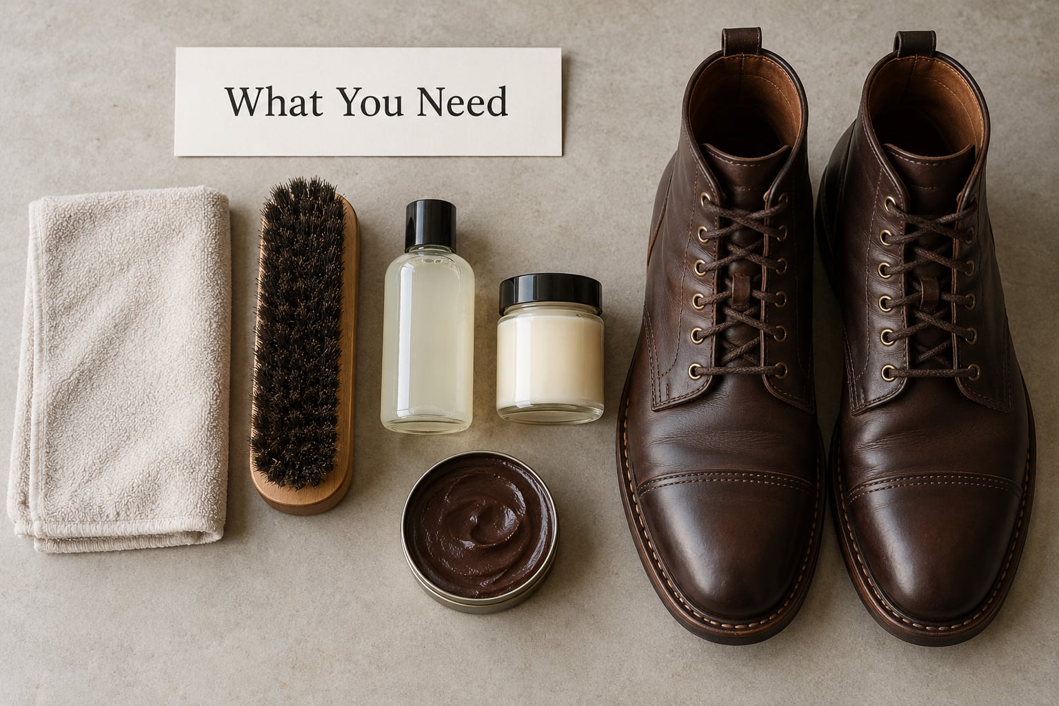 What You Need