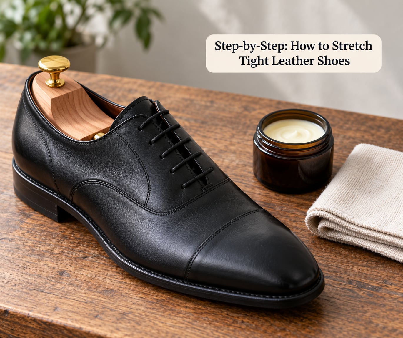 Step-by-Step: How to Stretch Tight Leather Shoes