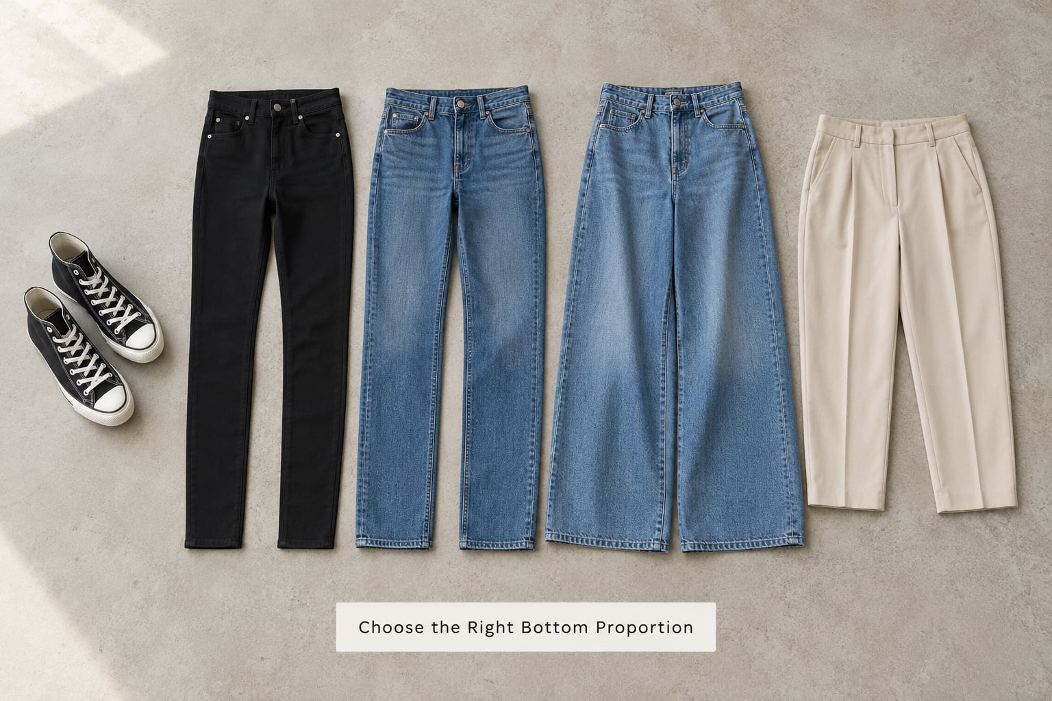 Choose the Right Bottom Proportion