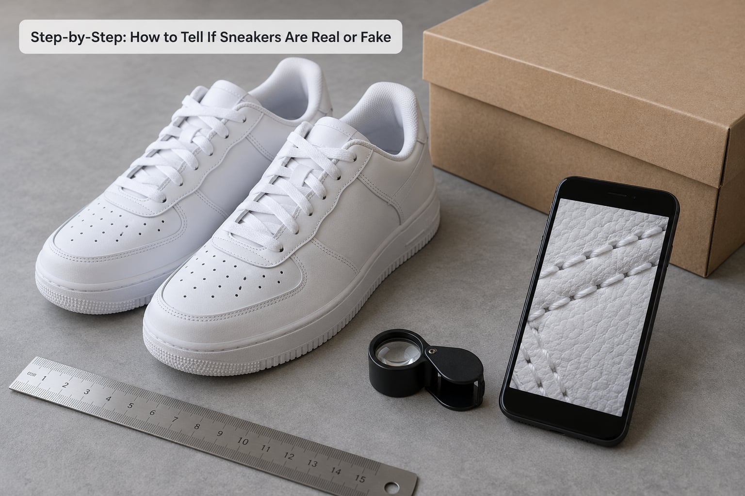 Step-by-Step: How to Tell If Sneakers Are Real or Fake