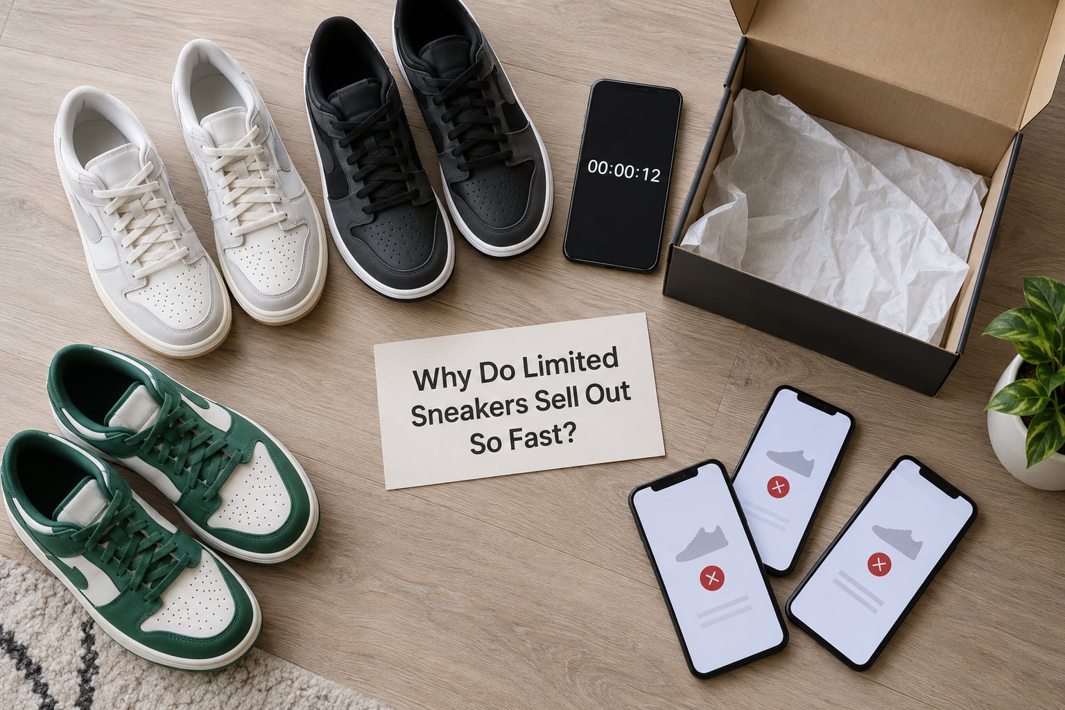 Why Do Limited Sneakers Sell Out So Fast?